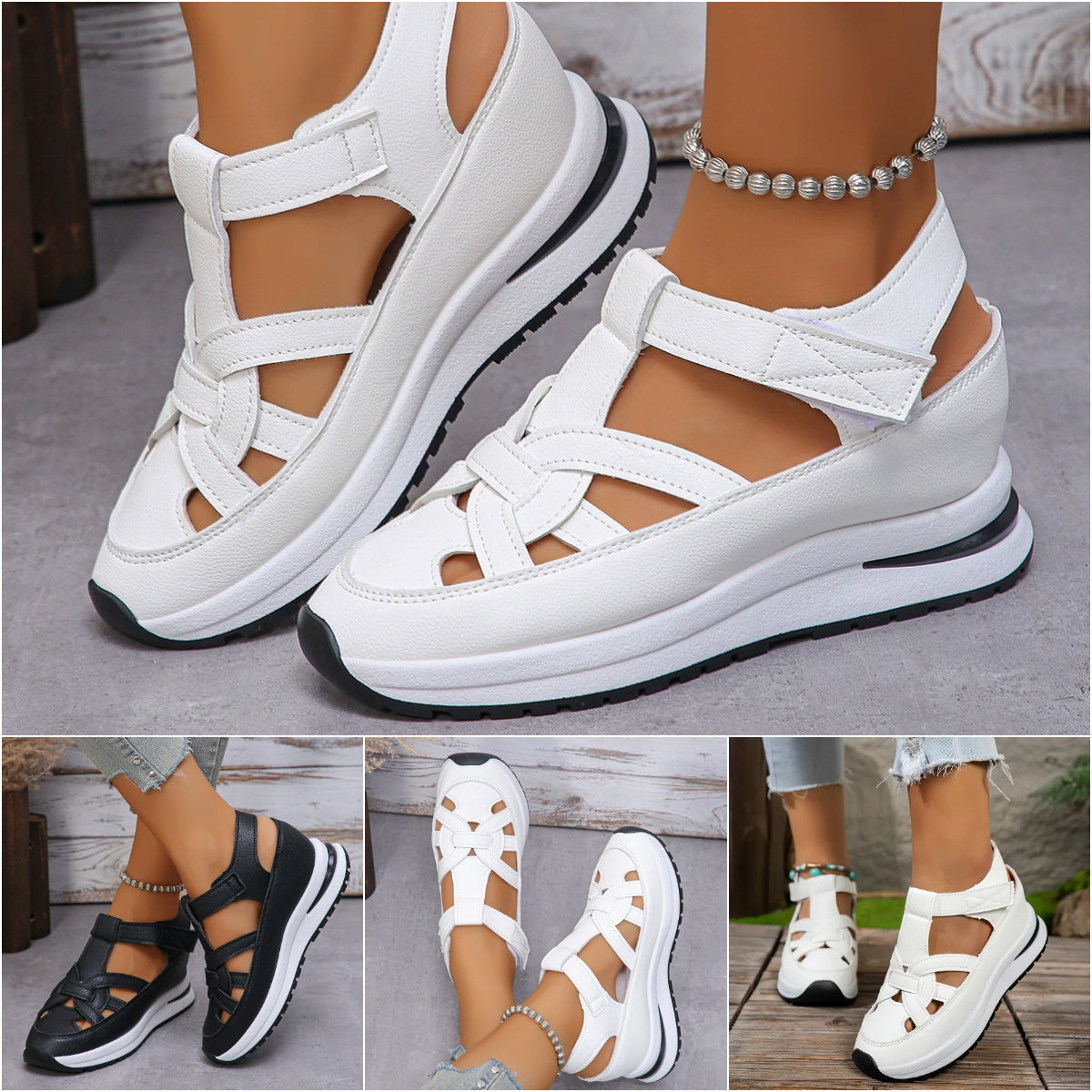 🔥【35-43】2025 Nowe codzienne sandały na grubej podeszwie