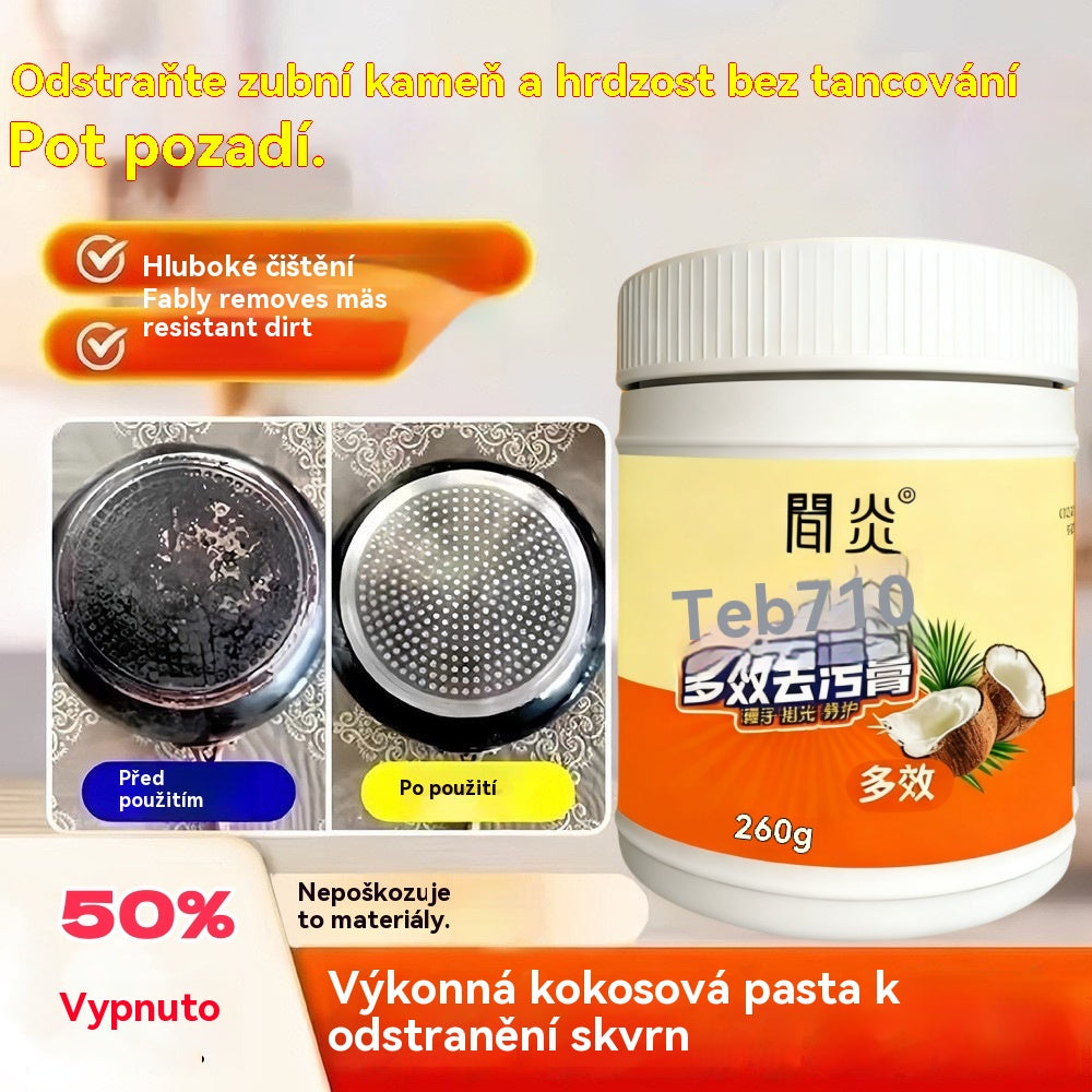 🎁【Kupte 2, dostanete 2 zdarma】Multifunkční čisticí krém do domácnosti pro odstraňování oleje, rzi a vodního kamene.